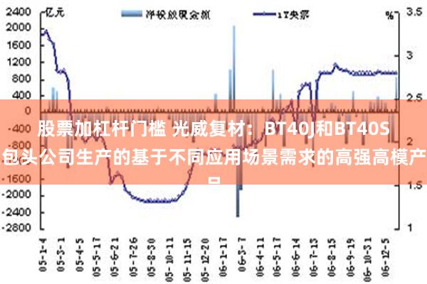   股票加杠杆门槛 光威复材：BT40J和BT40S是包头公司生产的基于不同应用场景需求的高强高模产品