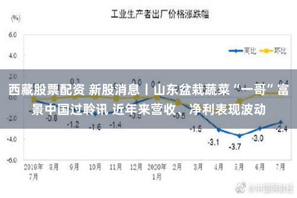   西藏股票配资 新股消息丨山东盆栽蔬菜“一哥”富景中国过聆讯 近年来营收、净利表现波动