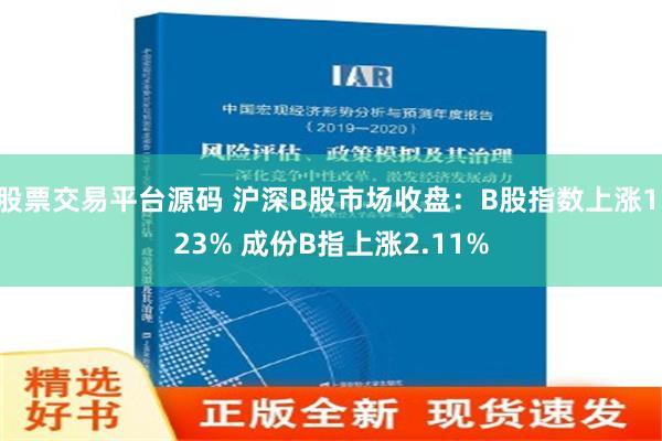 股票交易平台源码 沪深B股市场收盘：B股指数上涨1.23% 成份B指上涨2.11%