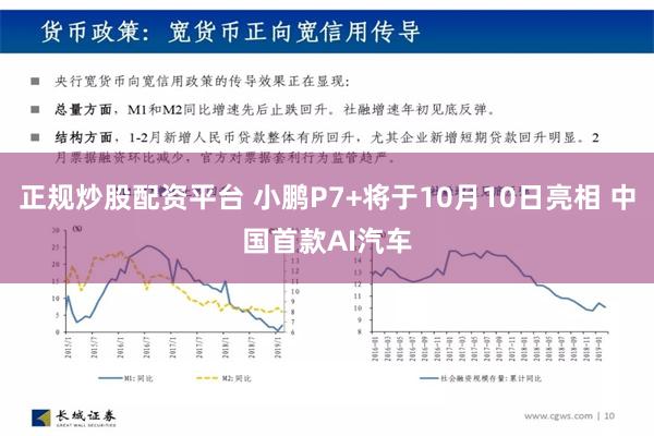 正规炒股配资平台 小鹏P7+将于10月10日亮相 中国首款AI汽车