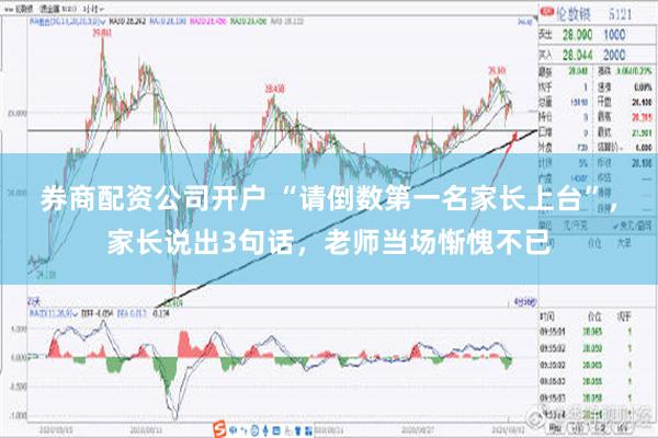 券商配资公司开户 “请倒数第一名家长上台”，家长说出3句话，